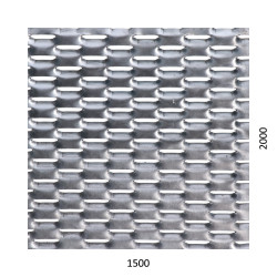Ťahokov Fe, oko: 47x18mm, mostík: 8mm (1500x2000x1,5mm) Ťahokov Fe, oko: 47x18mm, mostík: 8mm (1500x2000x1,5mm)